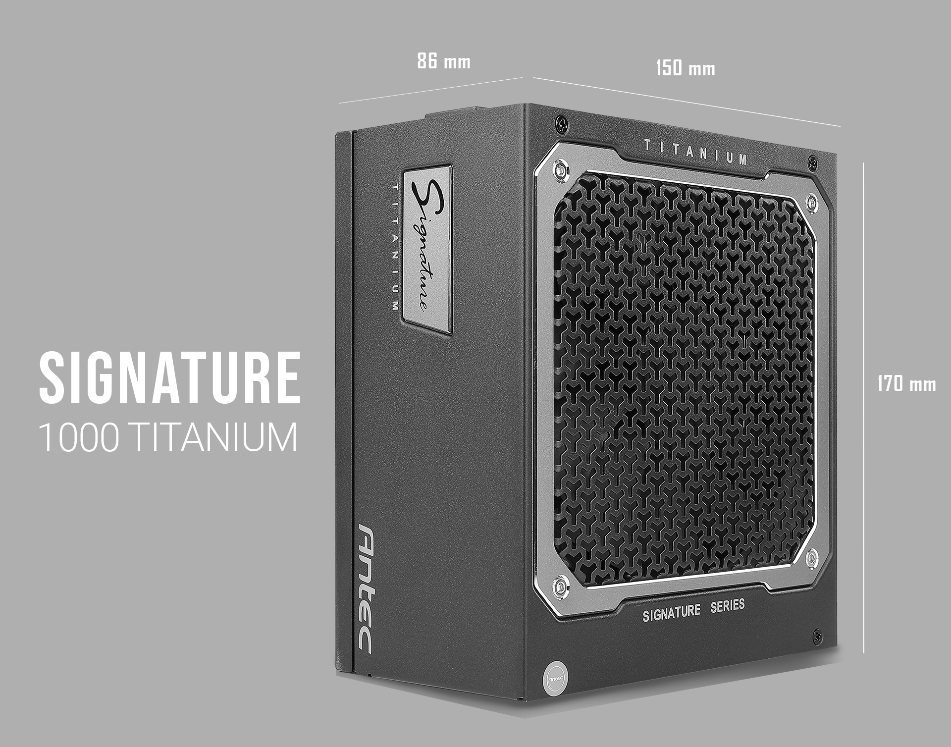 Antec Signature Series ST1000, 80 PLUS Titanium Certified, 1000W 